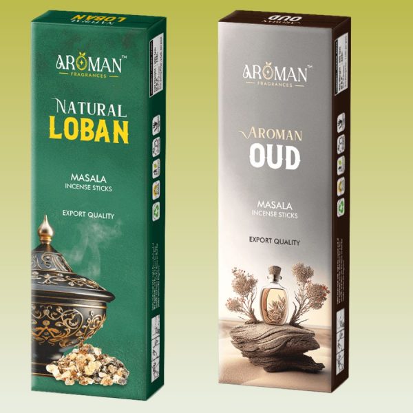 Natural Loban + Aroman Oud Combo